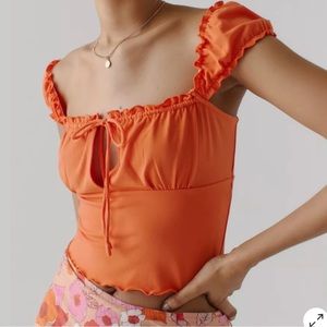 Urban Outfitters Orange top